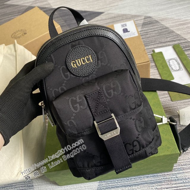 Gucci新款包包 古馳胸包挎包 Gucci男士單肩斜挎包 658631  ydg3082